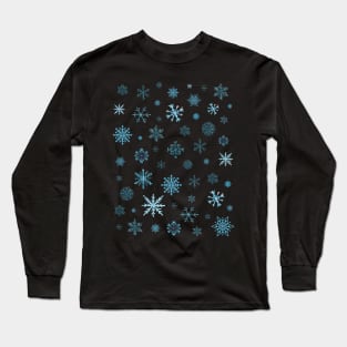 Snowflakes Long Sleeve T-Shirt